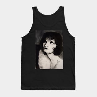 Hollywood Glam -Portrait of a 1920's Woman Tank Top